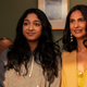 Maitreyi Ramakrishnan and Poorna Jagannathan in Never Have I Ever season two